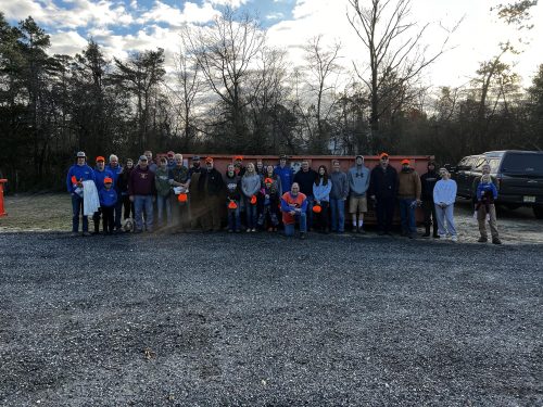 Tri-County Sportsmen MC had the largest group of volunteers in the 32nd Annual Trash Hunt.