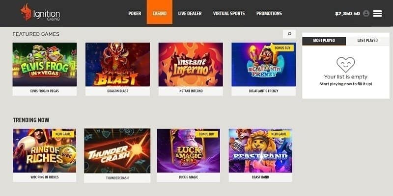 Ignition Casino US