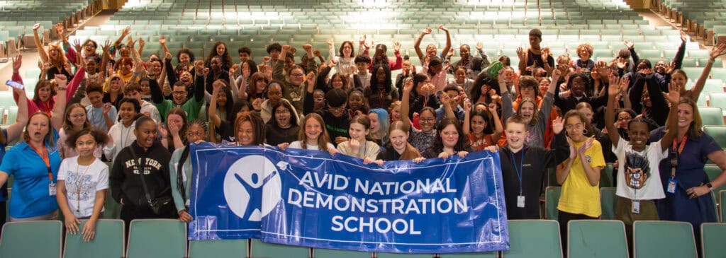 Lakeside Middle School Revalidated as AVID National Demonstration Site
