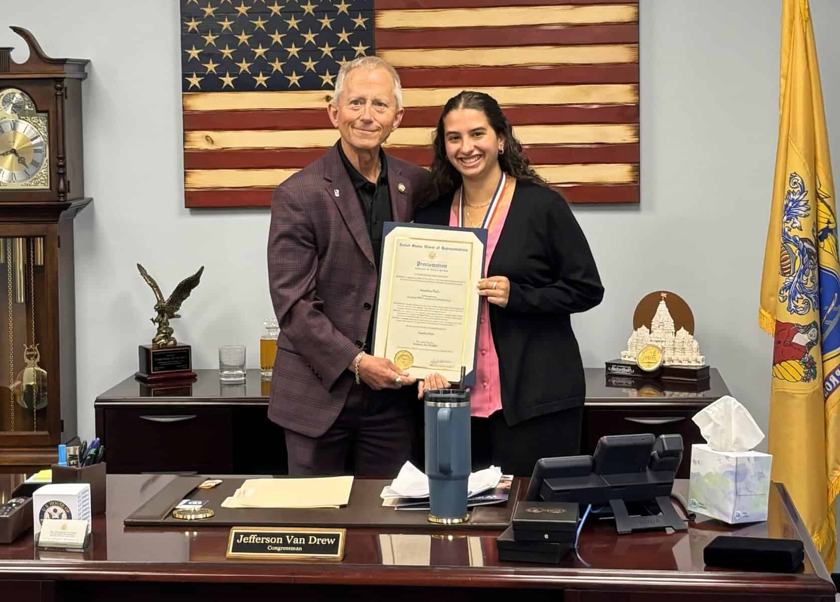 Millville Student Awarded Congressional Gold Medal