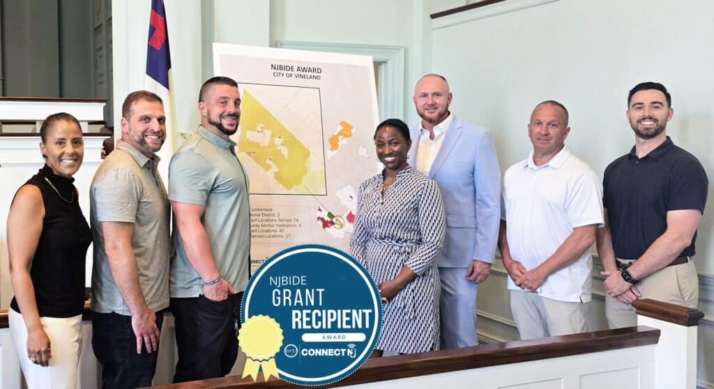 Vineland Receives $3.7M Broadband Infrastructure Grant