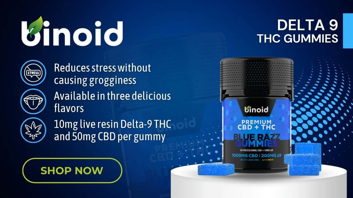Binoid Delta 9 THC Gummies