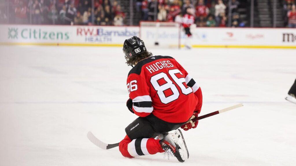 Jack Hughes Leads Devils