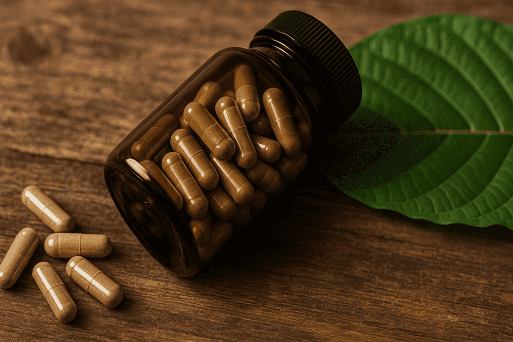 Superior Kratom Capsules for Pain Relief & Energy