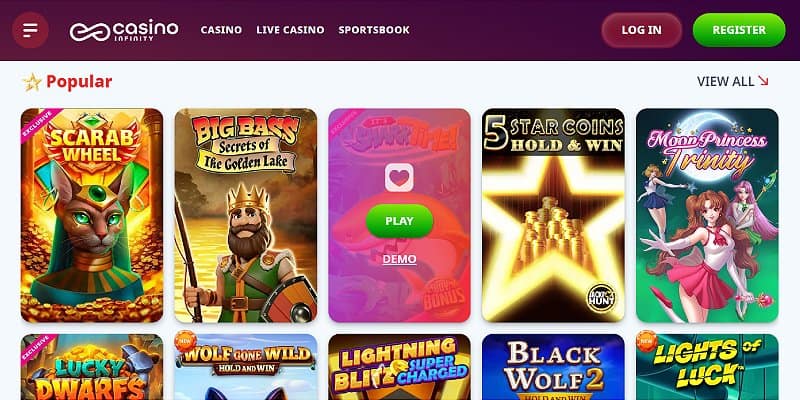 Casino Infinity Casino CA