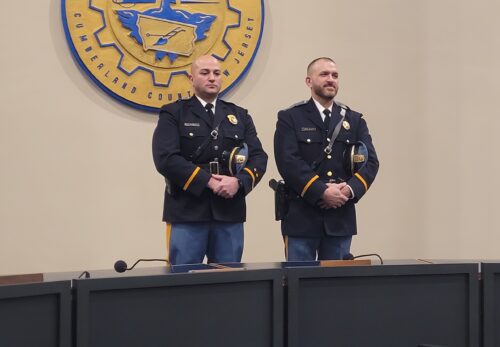 Vineland Police Department Promotes New Deputy Chief and Captain