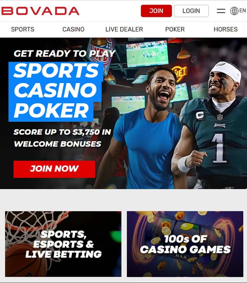 Bovada Casino Mobile-View