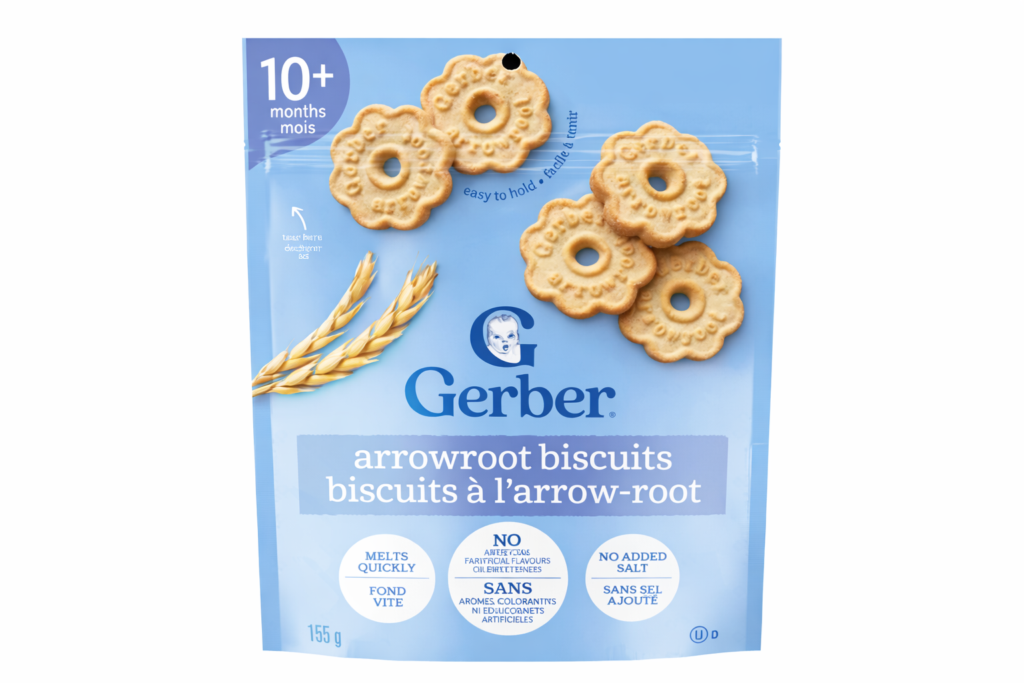 Gerber Recalls Arrowroot Biscuits Over Plastic Concern