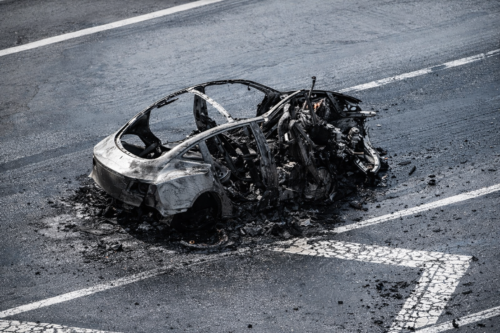 tesla-crash-center-valley-parkway-lehigh-county